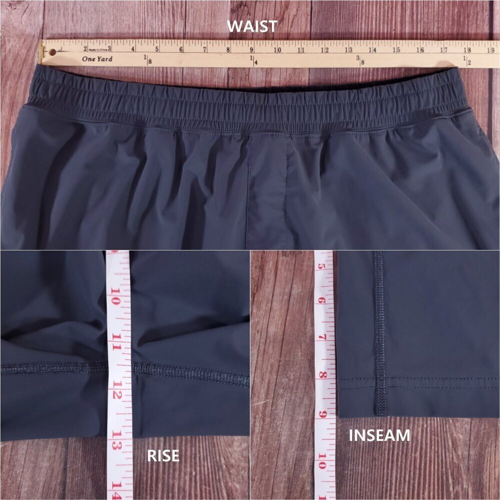 Rhone Mens Size XL 9” Versatility Shorts Lined Gray Athletic Athleisure Workout - Picture 11 of 11